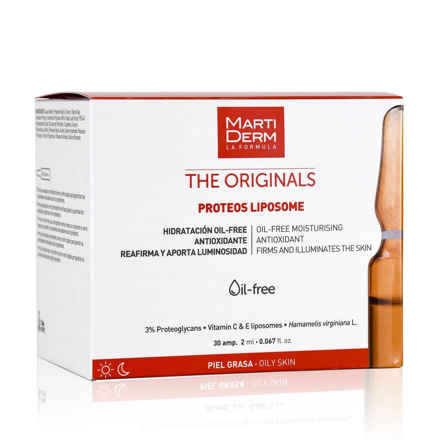 MARTIDERM AMPULĖS VEIDO ODAI SU LIPOSOMOMIS PROTEOS LIPOSOME, 30 AMP.